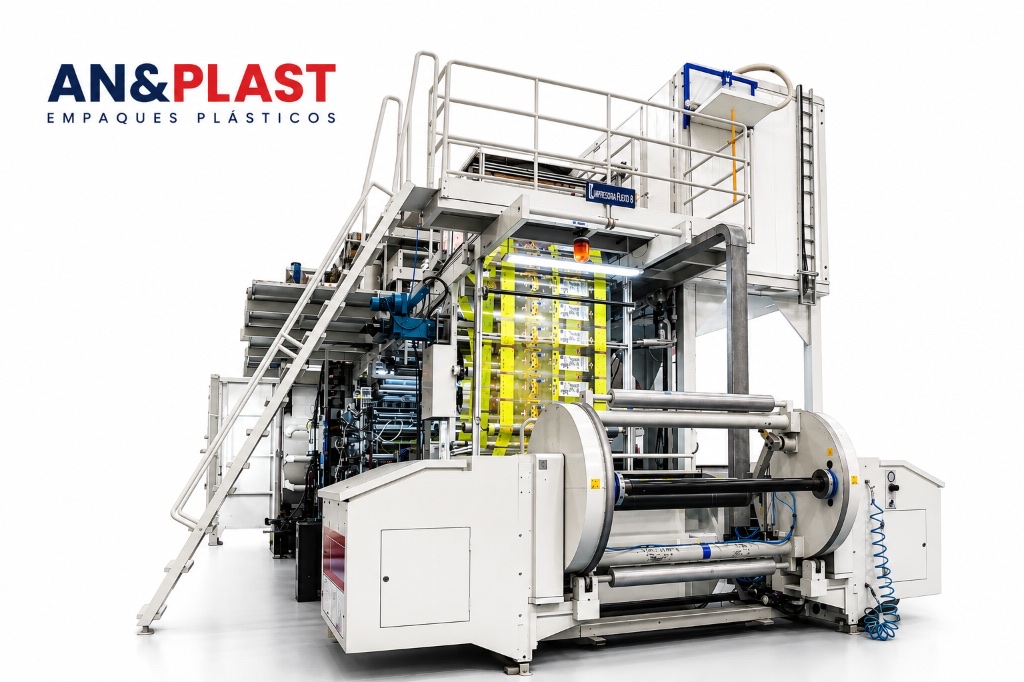 Impresora Flexográfica de alta resolución AN&PLAST SAS